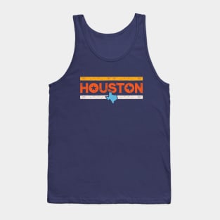 Retro Houston Texas // Vintage Hometown Texan Houston Love Tank Top